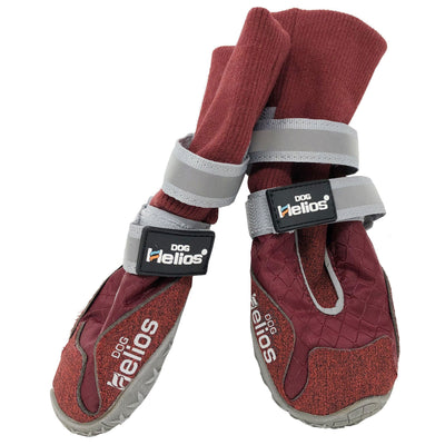 Dog Helios 'Traverse' Premium Grip High-Ankle Outdoor Dog Boots - Set Of 4
