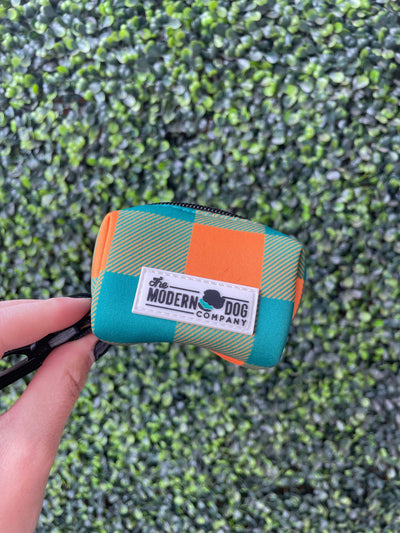 The Modern Dog Company - Plaid Camping Poop Bag Holder