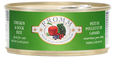 Fromm 4 Star Chicken and Duck Cat Pate (5.5oz)