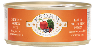 Fromm 4 Star Chicken and Salmon Cat Pate (5.5oz)
