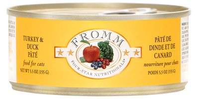 Fromm 4 Star Turkey and Duck Cat Pate (5.5oz)