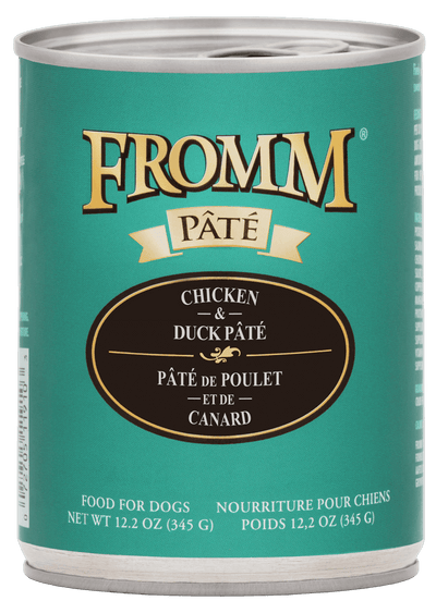 Fromm All Life Stages Chicken & Duck Pate Wet Dog Can (12.2oz)