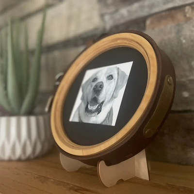 Extra Wide Dog Collar Frame