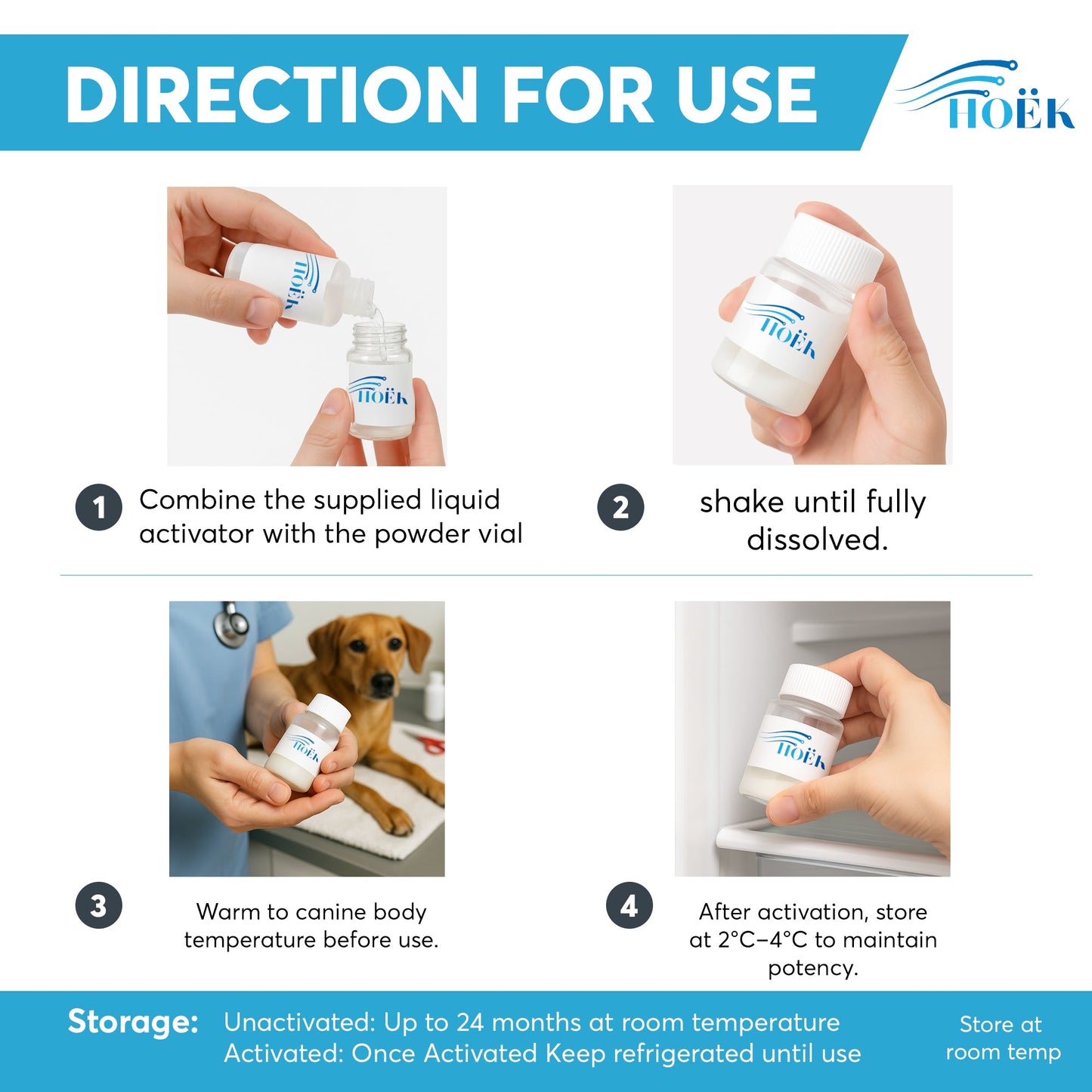 *NEW* CANĪNUS-EXT ™ 3XB (BINDER EXTENDER)™ >3 Day Canine Semen Extender 2-Stage Activator Extender 20 mL