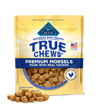 Blue Buffalo True Chews Morsels Chicken Dog Treats (11oz)
