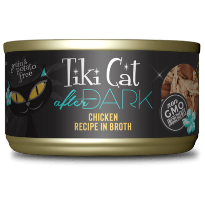 Tikicat Adult After Dark Chicken in Broth (2.8oz)