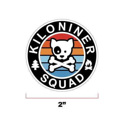 Mini ADVENTURE DOG & CROSSBONES Morale Patch