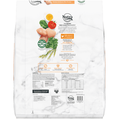 Nutro Natural Choice Senior Chicken & Brown Rice Dry Dog Food (30lb)