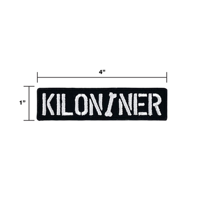 MINI KILONINER STENCIL Morale Patch