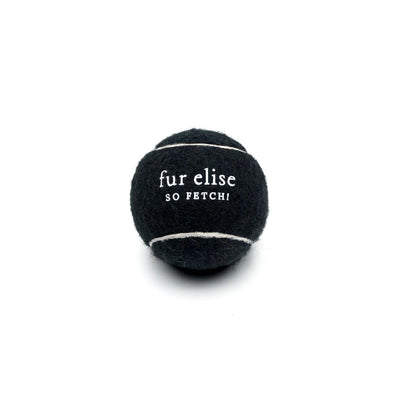 So Fetch! Tennis Ball Pack of 5 - Noire