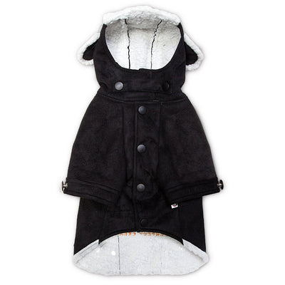 Touchdog 'Tuskegee' Aero-Vintage Designer Fashion Winter Dog Coat