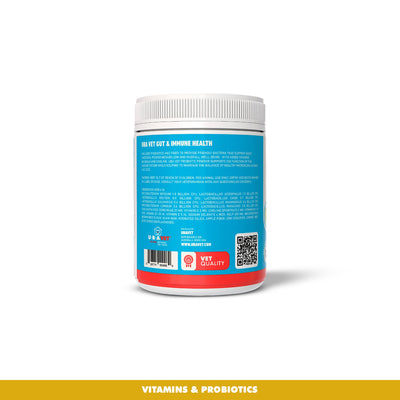 UBAVET Probiotics Gut & Immune Support Powder for Dogs & Cats, 5.3 oz