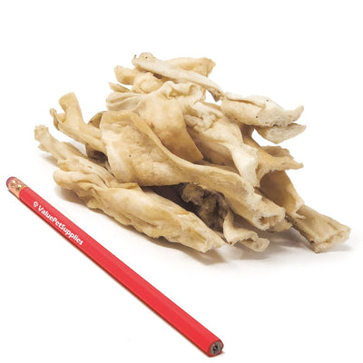 ValueBull Lamb Cheek Slices, Premium Lamb Dog Chews, 5-6 Inch, 20 Count