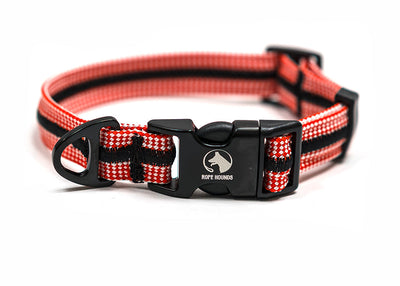Adventure Dog Collar - Reds/Oranges