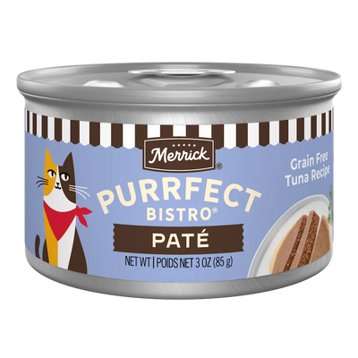 Merrick Purrfect Bistro Grain Free Adult Tuna Pate Cat Food