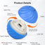 Smart Interactive Dog Toy Ball, Active Rolling Wicked Ball with Automatic Bouncing and Rotating for Puppy/Small Dogs Durable, Chewable, USB Recharger and Fun Gift Toy to Dog 2.2inch