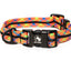 Adventure Dog Collar - Reds/Oranges