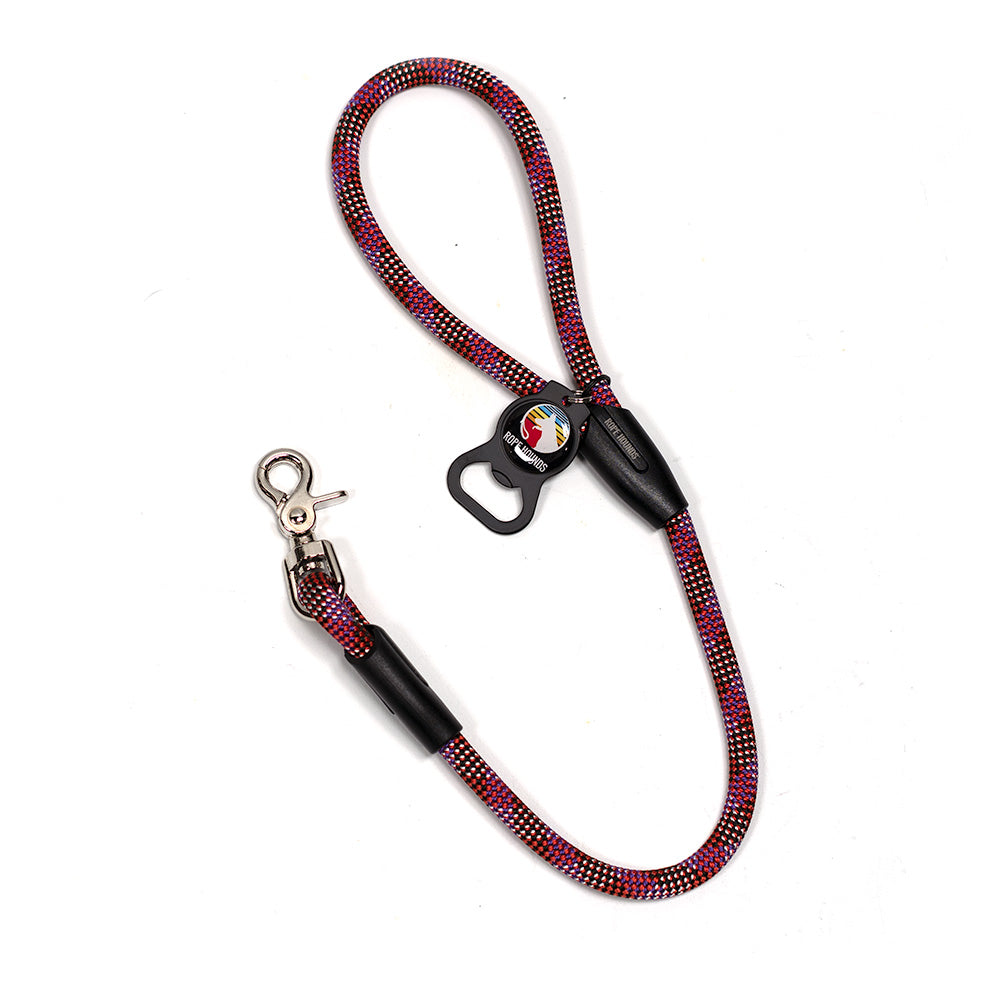 2' Dog Traffic Lead - Pinks/Purples