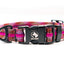 Adventure Dog Collar - Pinks/Purples