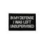 IN MY DEFENSE Morale Patch