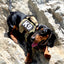 K9 Laser Cut Reflective Morale Patch in Black