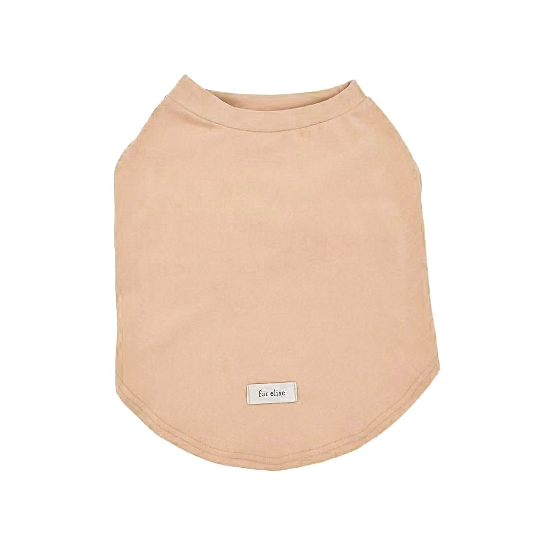 Fur Elise Spoiled Mock Neck Shirt - Latte