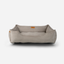 Chester & Lee | Fancy Corduroy Sleeper Dog Bed Taupe