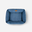 Chester & Lee | Fancy Corduroy Sleeper Dog Bed Blue