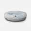 Chester & Lee | Furry Gray Donut Dog Bed