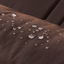 Chester & Lee | Waterproof Lounger Dog Bed Brown