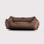 Chester & Lee | Fancy Corduroy Sleeper Dog Bed Brown