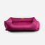 Chester & Lee | Cotton Sleeper Dog Bed Berry Pink