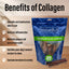 ValueBull Collagen Sticks for Dogs, Varied Shape & Size Chews, Natural Long-Lasting Dog Treats, 2 Pound