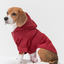 Tribeca adjustable velcro raincoat -  Burgundy
