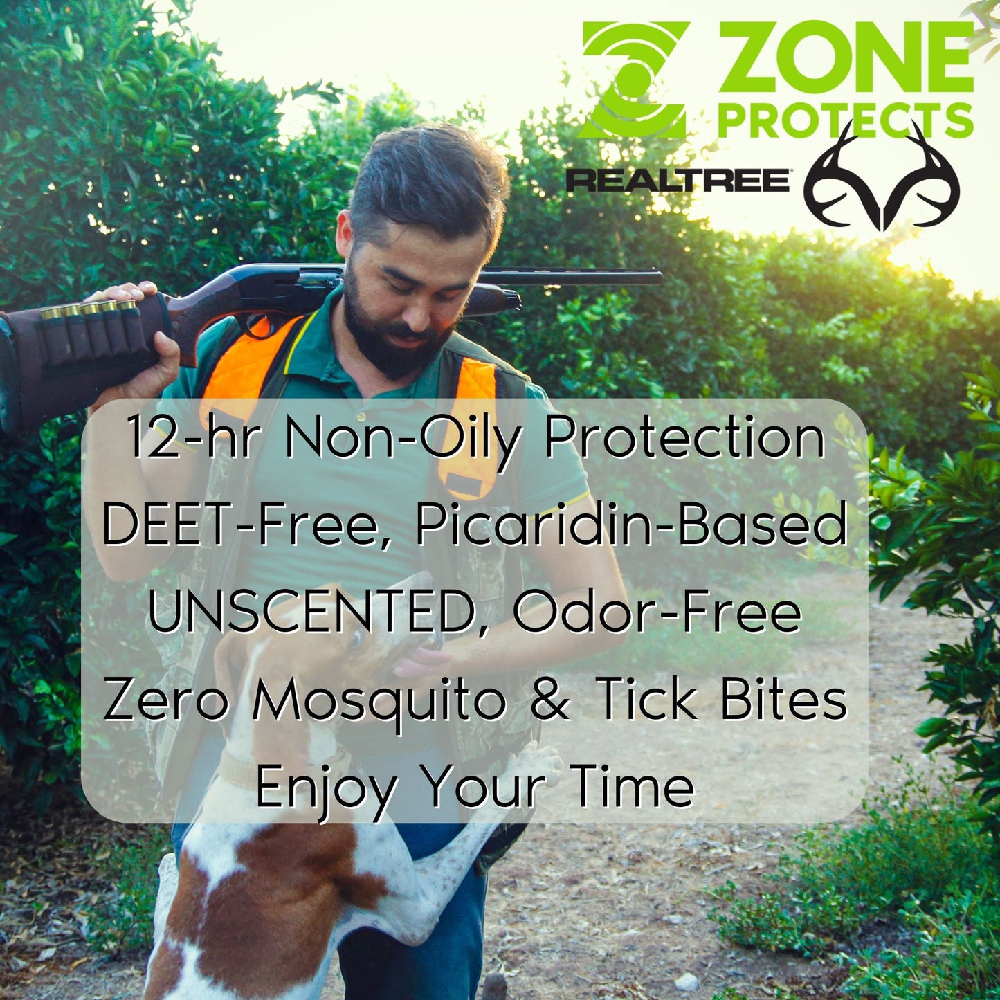 Insect Repellent Zone Realtree 4oz Mist Spray