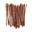 12" Thin Beef Bully Sticks for Dogs, 25-Pack