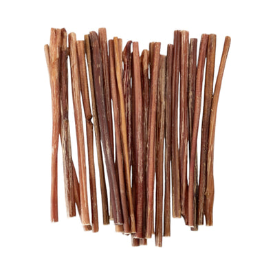12" Thin Beef Bully Sticks for Dogs, 25-Pack
