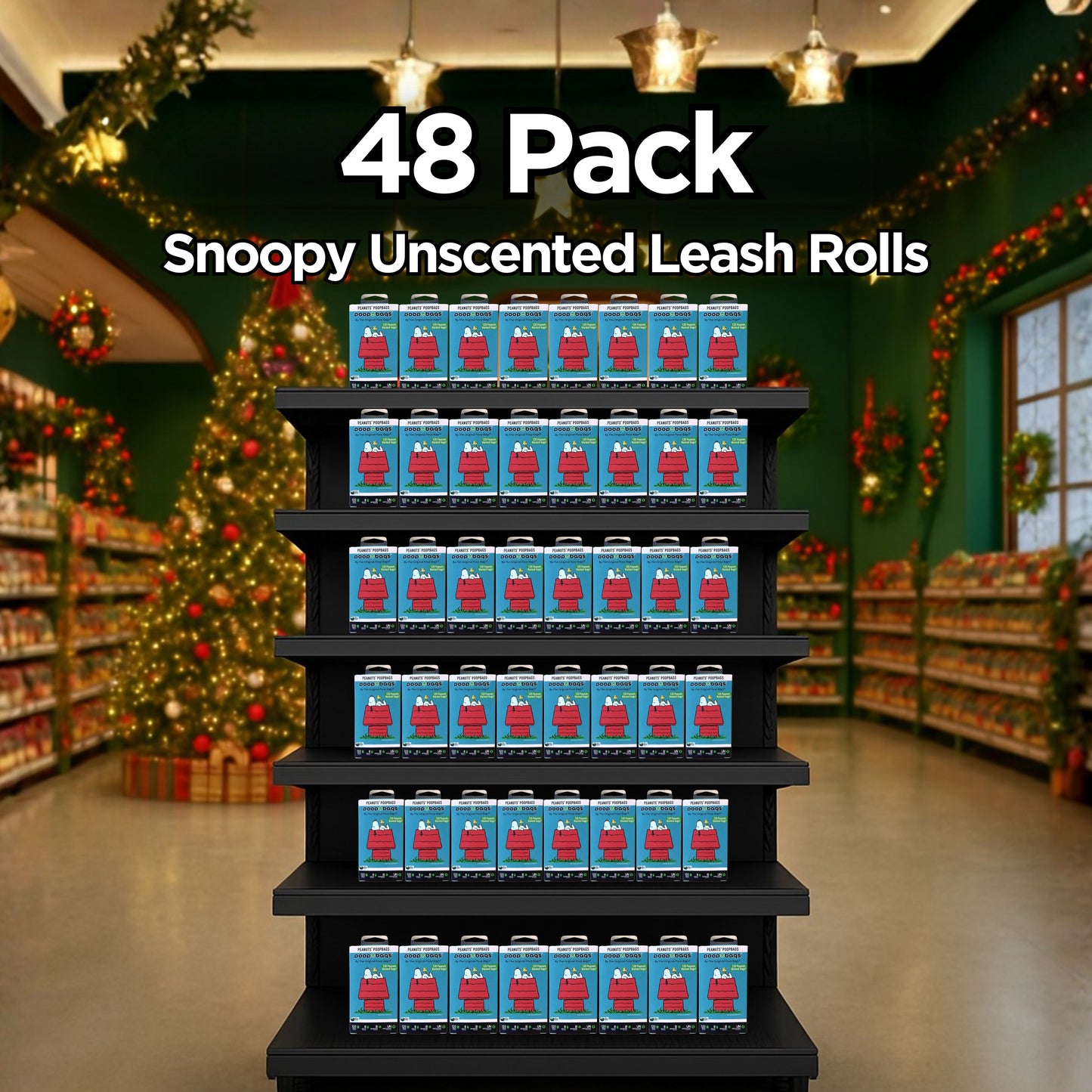 Wholesale Stocking Stuffer Unscented Snoopy Leash Roll Bundle