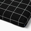 Black Grid | Luxury Dog Bed or Bed Cover