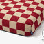 Red Checker | Dog Bed with Cover