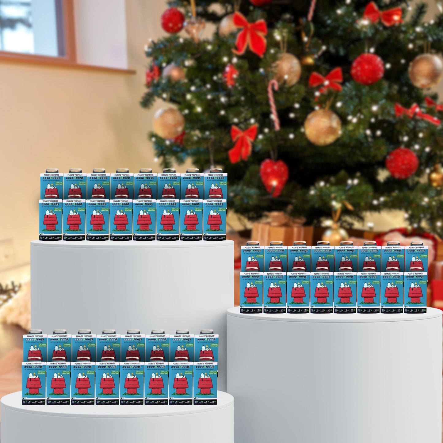 Wholesale Stocking Stuffer Unscented Snoopy Leash Roll Bundle