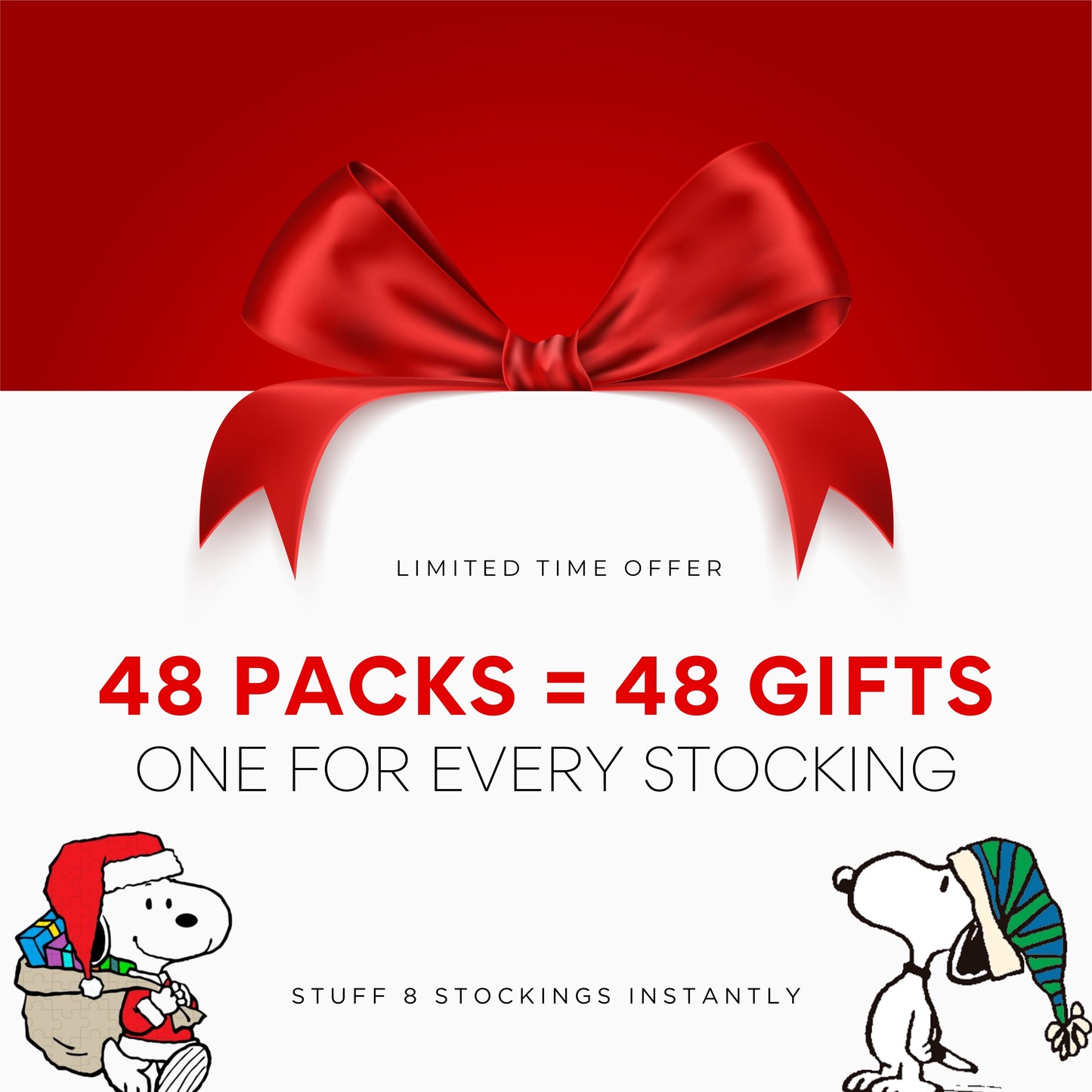 Wholesale Stocking Stuffer Unscented Snoopy Leash Roll Bundle + 12 Snoopy Hydrant Dispensers