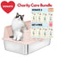 XXL Stainless Steel Cat Litter Box with Lid – High Sides, Low Entry, Easy to Clean, Odor-Free, Anti-Leak | Buy 2 & Save $10