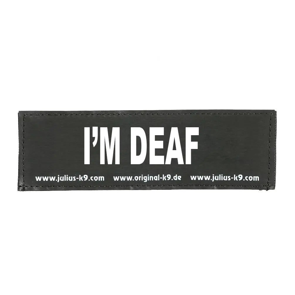 Julius-K9 Interchangeable Hook & Loop Patches, 1 Pair