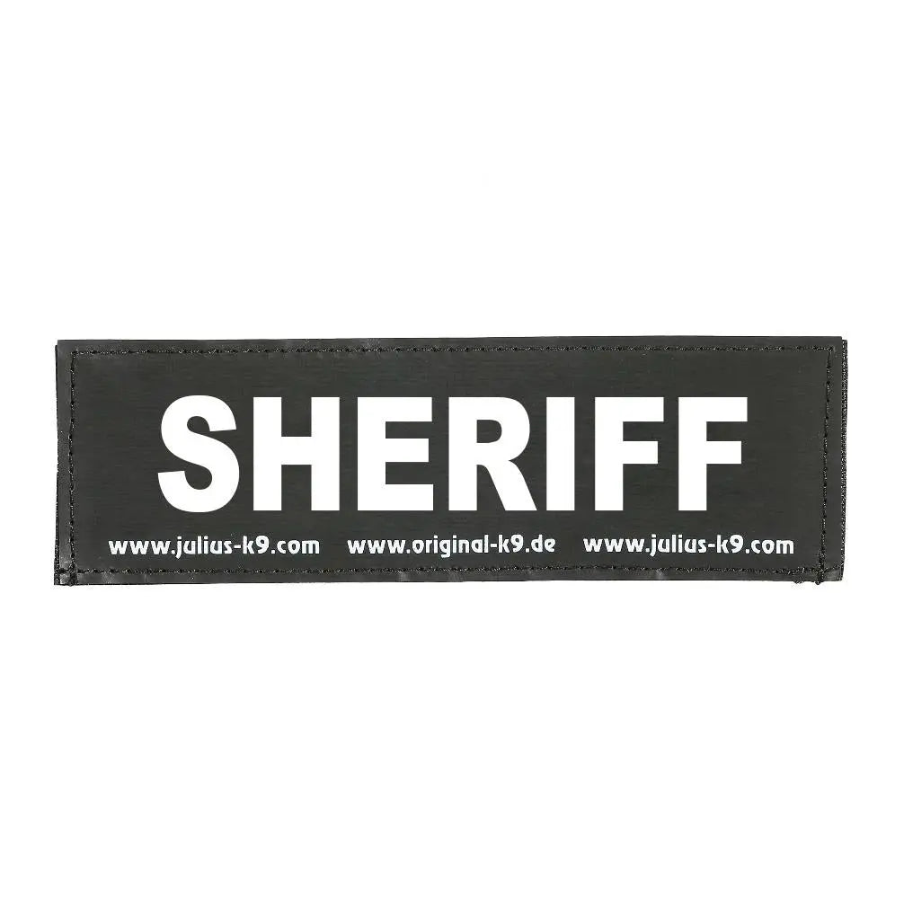 Julius-K9 Interchangeable Hook & Loop Patches, 1 Pair