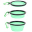 Collapsible Silicone Travel Bowls - 12oz