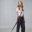 Metro Hands Free Leash – Black / Matte Rose Gold