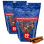 ValueBull Bully Sticks for Large Dogs, Jumbo 4-6 Inch, Varied Shapes, 50 Count