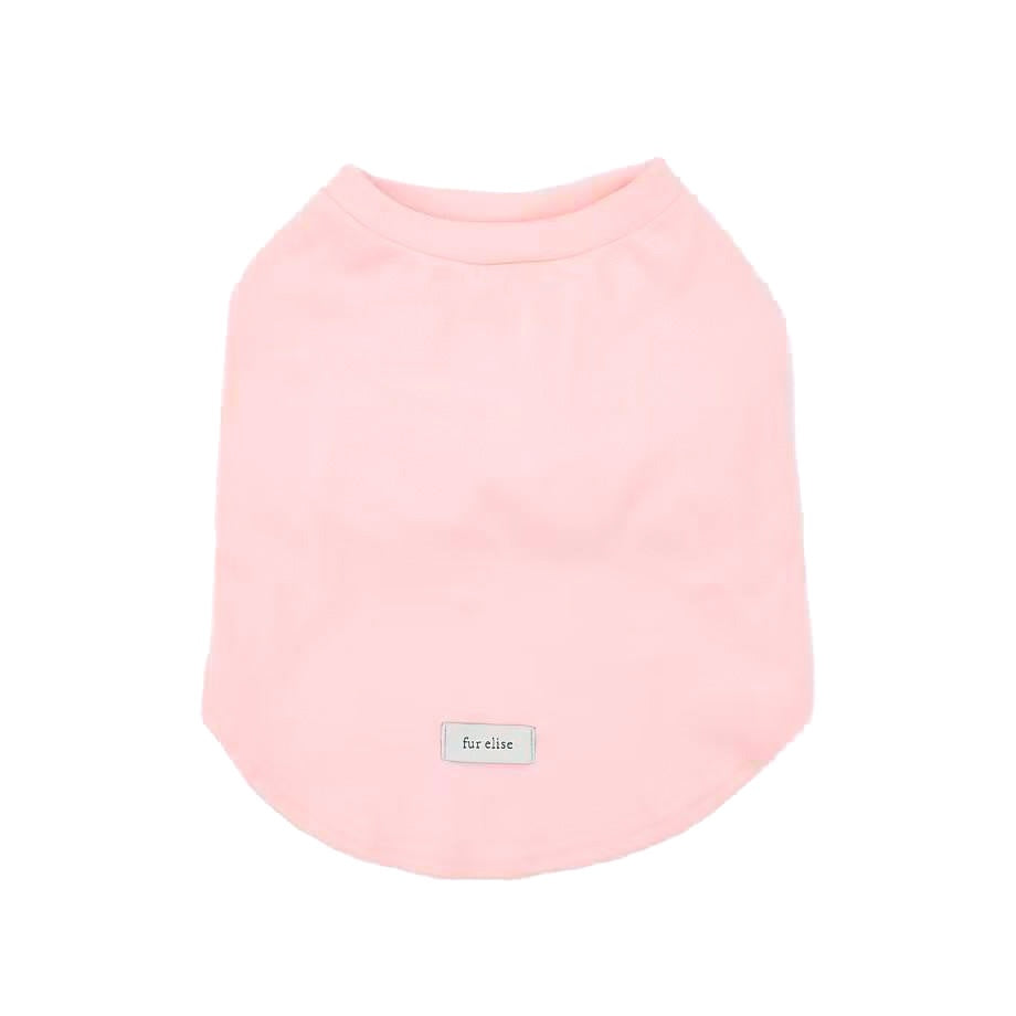 Fur Elise Spoiled Mock Neck Shirt - Blush