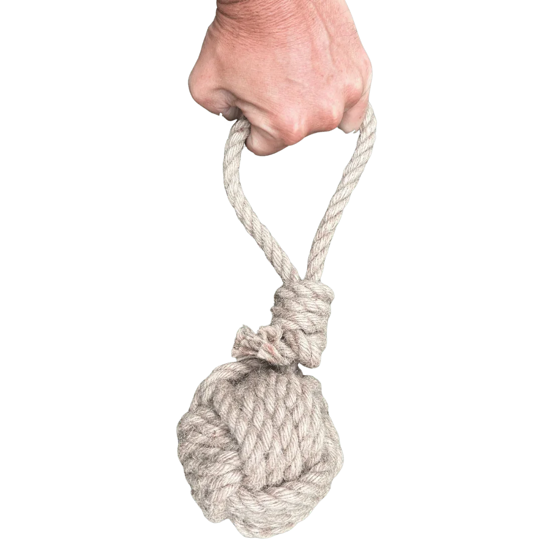 Bio-Based Poop Bag Bundle with Bamboo Dispenser + Hemp Rope Tug Toy | rōmng